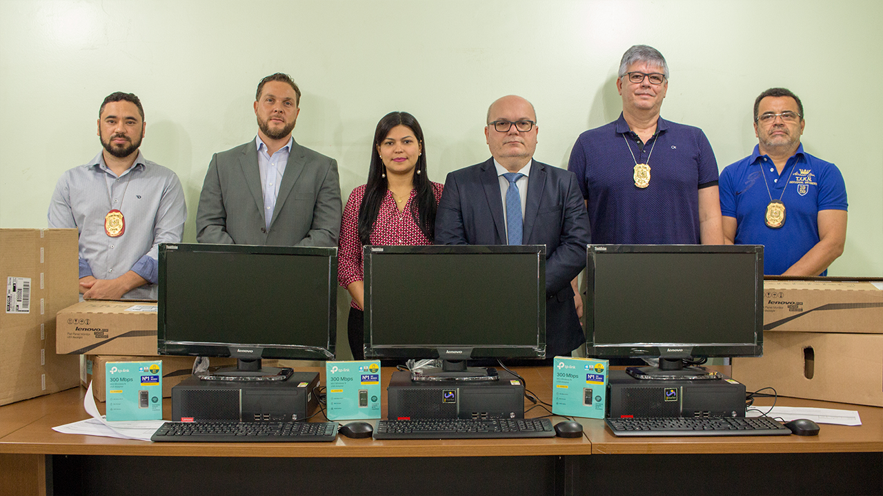 POLÍCIA CIVIL DO AMAPÁ ADQUIRE NOVOS EQUIPAMENTOS DE INFORMÁTICA